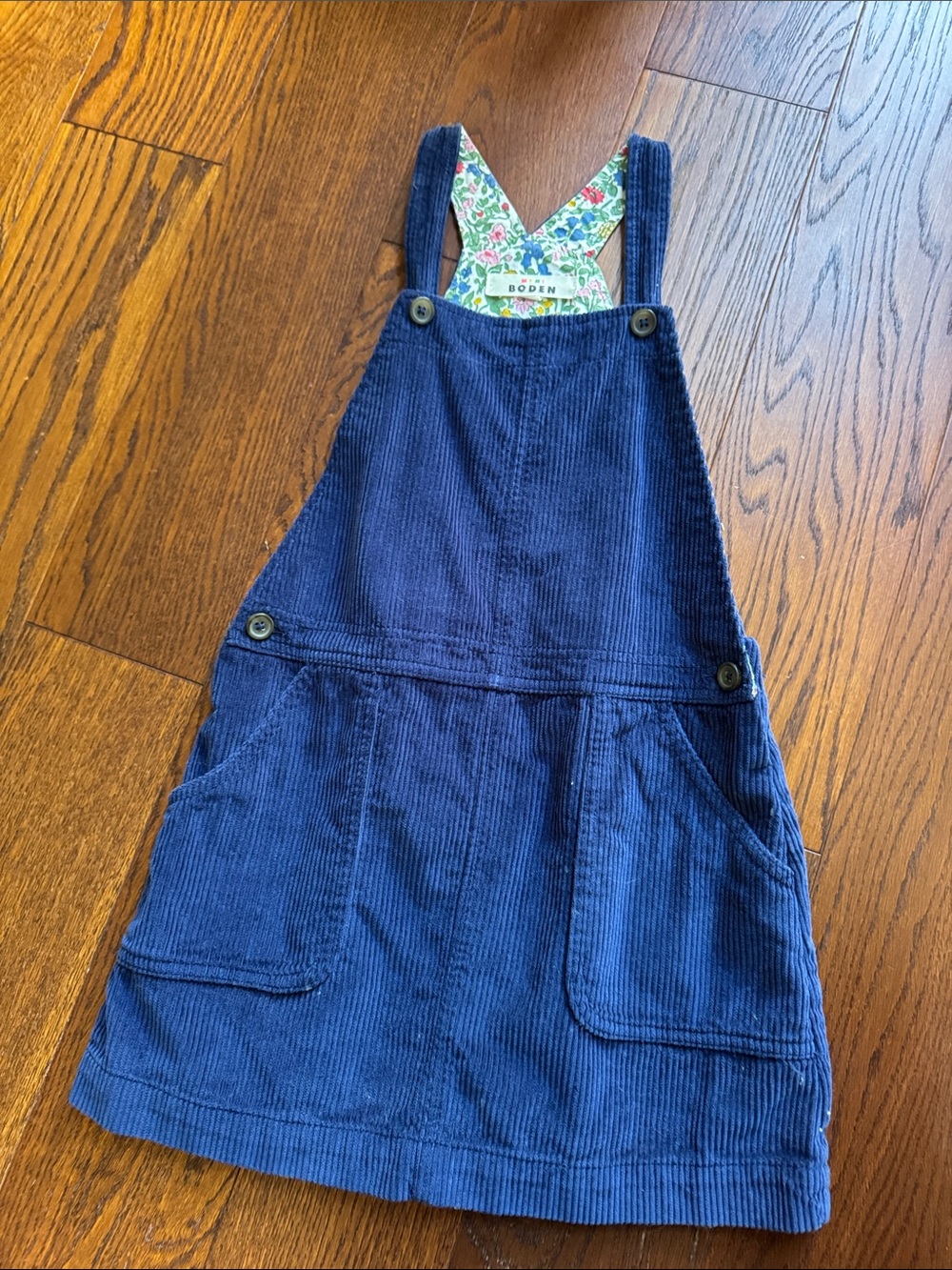 Boden Blue slip dress with pockets